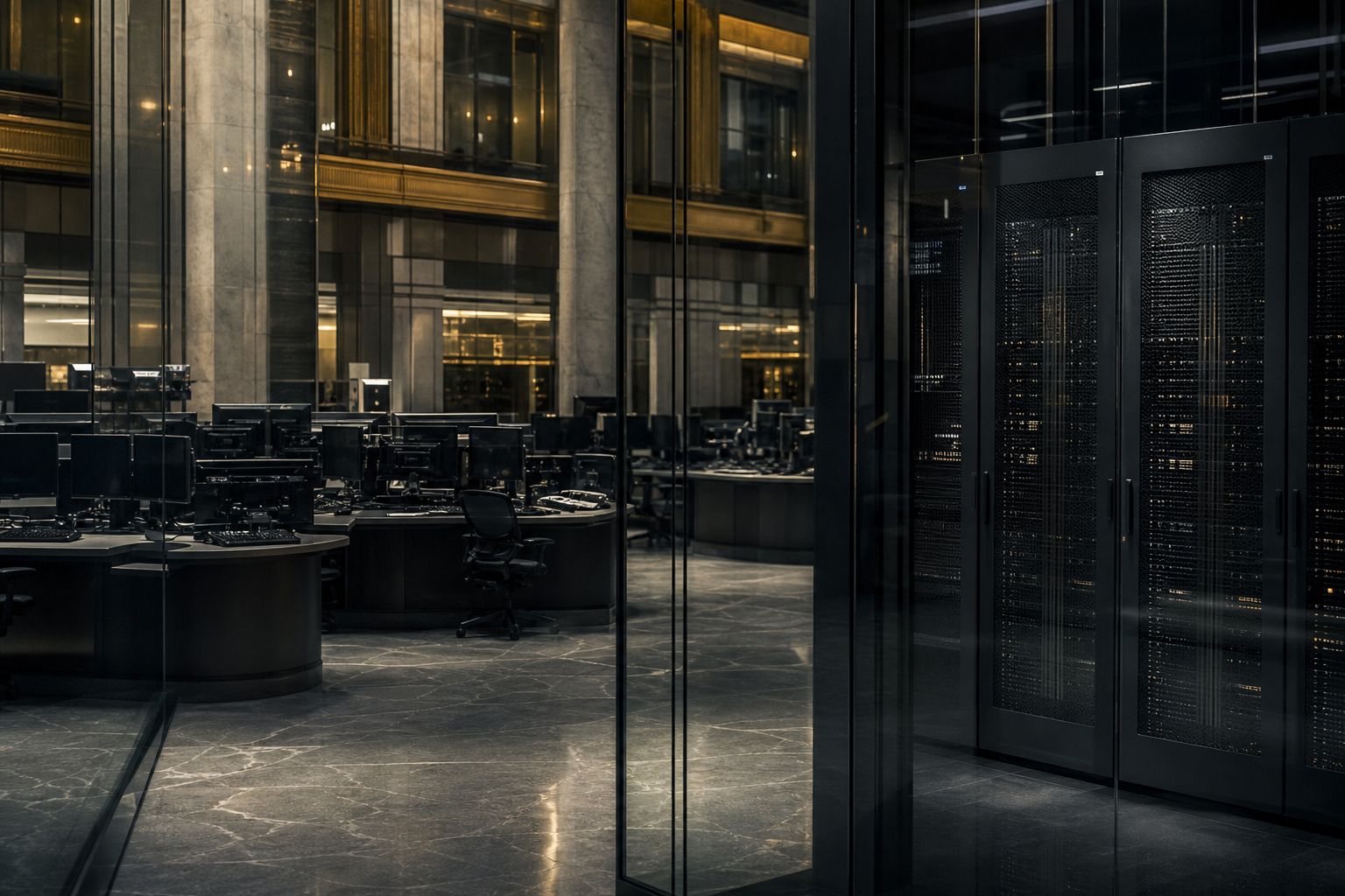 Institutional financial compute environment